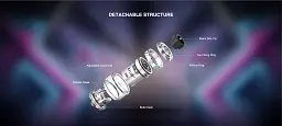 Бак, що обслуговується Vandy Vape Kylin V3 RTA 25mm 6ml Атомайзер Silver (18506) - мініатюра 6