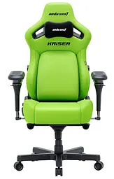 Ігрове крісло Anda Seat Kaiser 4 V2 Size XL Cyber Green PVC (AD12YDDC-XLL-20-C-PV/C-03) - мініатюра 2