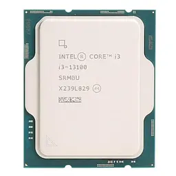 Процесор Intel Core i3 13100 (BX8071513100) (Socket 1700, 8T, 4.5 ГГц, Box)