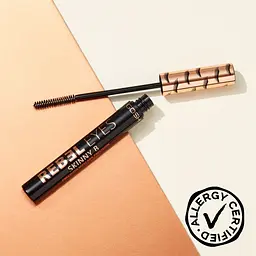 Туш для вій Gosh Rebel Eyes Skinny B, тон 001 (Extreme Black), 9 мл - мініатюра 3