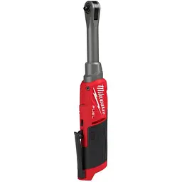 Гайковерт-тріскачка кутовий подовжений акумуляторний безщітковий 1/4'' MILWAUKEE, M12 FHIR14LR-0, 47Нм (каркас, картонне пакуванн