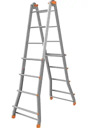 Драбина телескопічна Colombo Pratic 4+4 Steel (PRATIC4+4ACC)