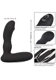 Стимулятор простати Wireless Pinpoint Probe, 12.7 см чорний - мініатюра 7