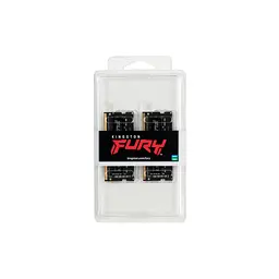 Модуль пам'яті для ноутбука SoDIMM DDR4 64GB (2x32GB) 3200 MHz Fury Impact Kingston Fury (ex.HyperX) (KF432S20IBK2/64) - мініатюра 3