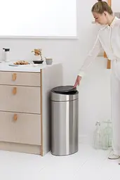 Бак для сміття Brabantia Touch Bin, 40 л, сріблястий (114809) - мініатюра 5