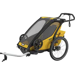 Дитяча коляска Thule Chariot Sport Single (Spectra Yellow) (TH 10201022) - мініатюра 3