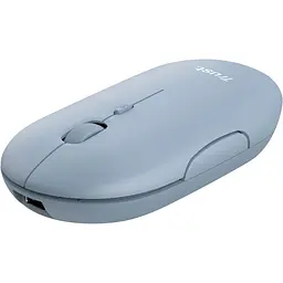 Мишка Trust Puck Wireless/Bluetooth Silent Blue (24126) - мініатюра 2