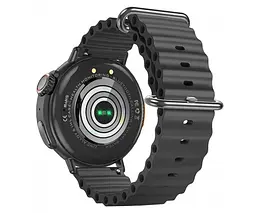 Розумний годинник Hoco Smart Sports Watch Y18 call version з функцією дзвінка чорний (6942007605243) - мініатюра 2