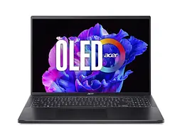 Ноутбук Acer Swift Go 16 SFG16-71 16 3.2K OLED, Intel i5-13420H, 16GB, F512GB, UMA, Win11, чорний (NX.KVZEU.003)