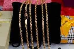 Ланцюг Xuping Jewelry канатик 50 см 3 мм золотистий
