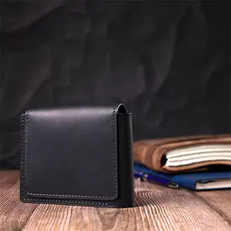 Шкіряний гаманець GRANDE PELLE 11,5х9х1,5 см acs0028489 - мініатюра 7