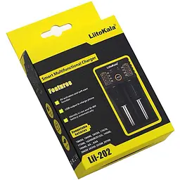 Зарядний пристрій LiitoKala Lii-202 Ni-Mh/Li-ion/Li-Fe/LiFePO4 USB Powerbank LED Box - мініатюра 4
