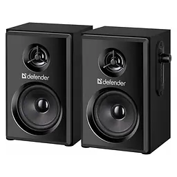 Акустичні колонки Defender SPK-270 (2.0) 10W USB дерево (Black)