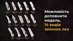 Мультитул Roxon (S802) Phantom, Сріблястий - мініатюра 21