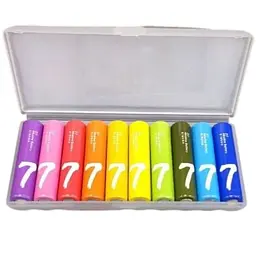 Батарейки ZMI AAA bat Alkaline ZI7 Rainbow (NQD4001RT) набір 10 штук