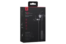 Навушники 2E S9 WiSport In Ear Waterproof Wireless Mic Black (2E-IES9WBK) - мініатюра 8