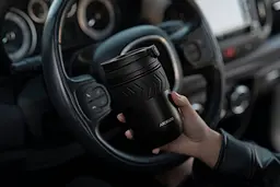 Термокухоль Ardesto Cosy 400 мл Чорний AR2640BT - мініатюра 2