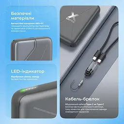 Павербанк Proove X-Core Orange 10 000 mAh / 22.5 Вт (PNXC22010018) - мініатюра 10