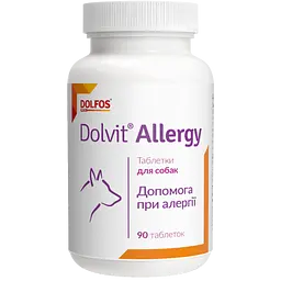 Харчова добавка Dolfos Dolvit Allergy для собак 90 таблеток