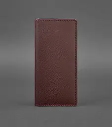 Шкіряне портмоне-купюрник 11.0 бордове