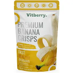 Банан сублімований Vitberry 30 г