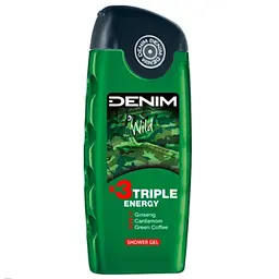 Гель для душу Denim Wild Потрійна енергія, 250 мл