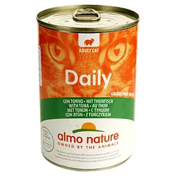 Вологий корм для котів Almo Nature Daily Cat з тунцем 400 г - мініатюра 2