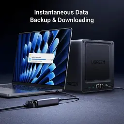 Перехідник USB-C to RJ45 Ethernet 2500Mbps Ugreen (25052) - мініатюра 3