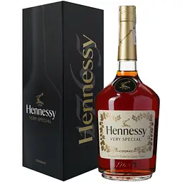 Уцінка. Коньяк Hennessy VS 4 роки витримки, в подарунковій упаковці, 40%, 1 л (9587)  - мініатюра 1