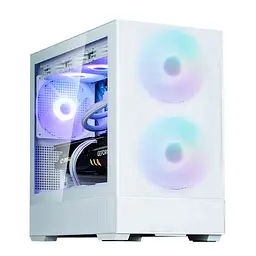 Корпус Zalman P30 AIR без БП 1xUSB3.0 1xUSBType-C 3x140мм ARGB VGA 392мм LCS ready TG Side Panel mATX білий - мініатюра 7