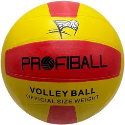 М'яч волейбольний Bambi "Profiball" VA 0016(Red-Yellow) розмір №5