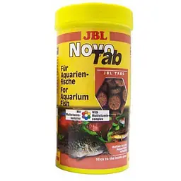 Основний корм JBL NovoTab у формі таблеток для будь-яких акваріумних риб 1 л