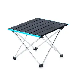 Туристичний стіл Naturehike NH19Z008-Z, алюміній, Розмір S, чорний (6927595737309)