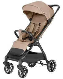Прогулянкова коляска Carrello Forza CRL-5535 Grain Beige легка 7 кг автоматичне складання EVA-колеса