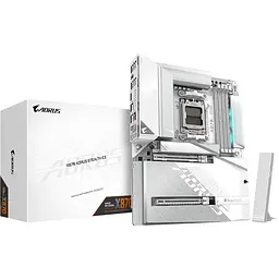 Материнська плата Gigabyte X870 AORUS STEALTH ICE (X870 AORUS STEALTH ICE) (Socket AM5, AMD X870, ATX) - мініатюра 6