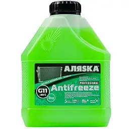 Антифриз АЛЯСКА G11 -30 зелений 1л 9007