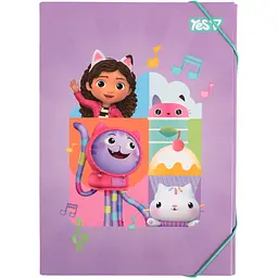 Папка для зберігання Yes Gabby Dollhouse A4 картонна (500258)