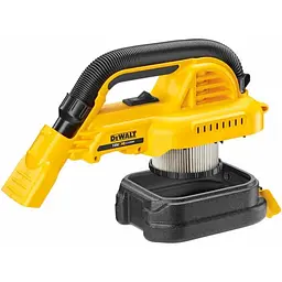 DeWALT Пилосос акумуляторний DeWalt 18В XR Li-lon контейнер 1.л 954л/хв 1.8кг без АКБ та ЗП - мініатюра 4