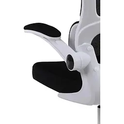 Офісне крісло GT Racer B-5880 White/Black [125609] - мініатюра 4