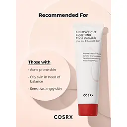 Легкий зволожувальний крем для шкіри, схильної до акне Cosrx AC Collection Lightweight Soothing Moisturizer 80 мл - мініатюра 6