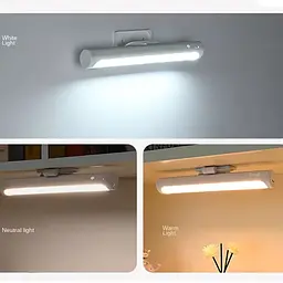 Світильник LED MZ-L3001 Swivel (37*35*280mm) White - мініатюра 3