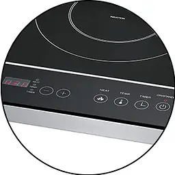 Плита індукційна 2000Вт+1500Вт на дві конфорки Profi Cook PC-DKI 1067 - мініатюра 4