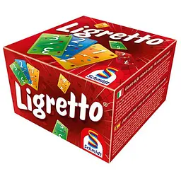 Настільна гра Schmidt Spiele Лігретто червоний (Ligretto Red international) (укр. правила) (IMS0050)