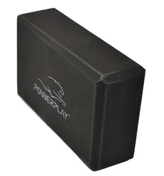 Блок для йоги PowerPlay 4006 Yoga Brick Чорний (PP_4006_Black) - мініатюра 5
