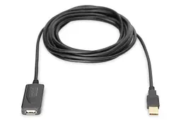 Кабель Assmann активний USB 2.0 5 M DA-70130-4 Black - мініатюра 4