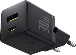 МЗП Baseus Palm Fast Charger C+U 30W EU Black