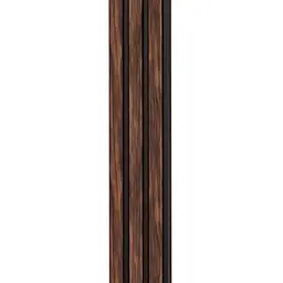 Рейка декоративна Wall Sticker PS 2900х120х12 мм Темний горіх SW-00001745 - мініатюра 7