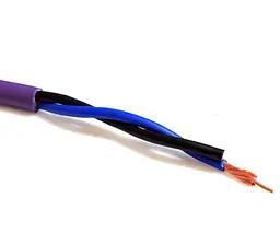 Акустичний кабель 2х2,5 мм2 Melodika MDC2-250 Purple Speaker cable OFC 4N 1m - мініатюра 3
