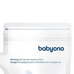 Пакети для зберігання грудного молока BabyOno, 180 мл, 30 шт. (1084) - мініатюра 4