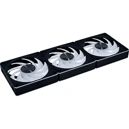 Комплект вентиляторів Lian Li Uni Fan CL WIRELESS 120-3 Black (G99.12CL1W3B.00) - мініатюра 2